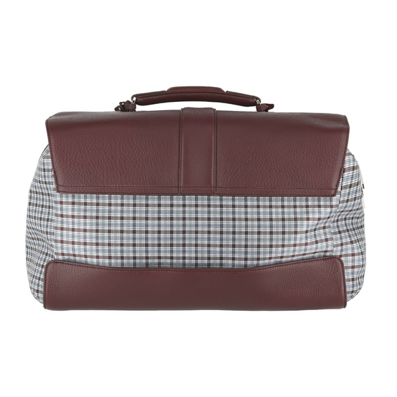 🧳Brioni Leather/Silk Weekender ✈Jet Bag MSRP$5500 - Picture 6 of 8